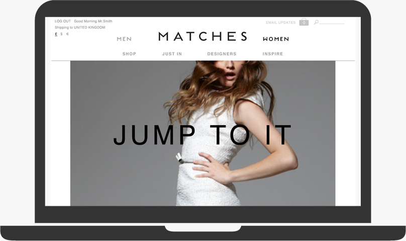 Matches website